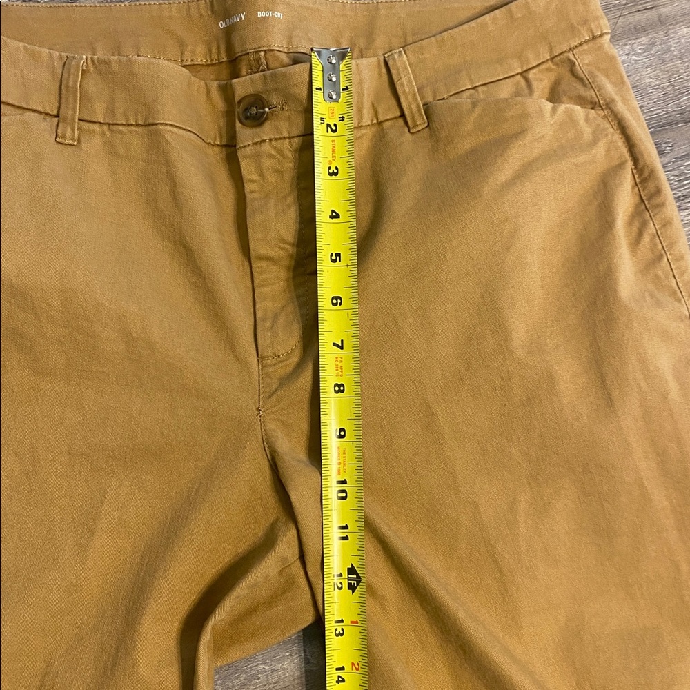 NWOT OLD NAVY Khaki Boot-Cut Casual Pants 16 - Picture 4 of 8